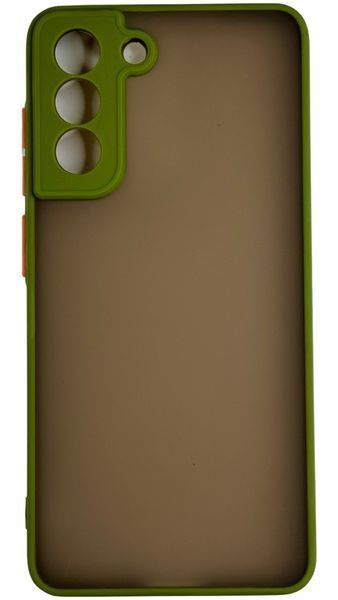TPU чохол накладка Matte Color Case для Samsung Galaxy S21 FE світло-зелений 092207 фото