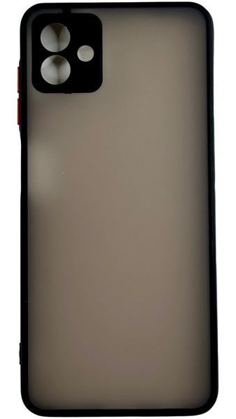 TPU чохол накладка Matte Color Case для Samsung Galaxy A04 чорний 092507 фото