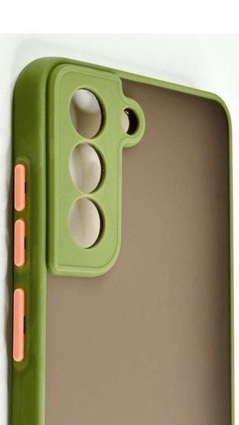 TPU чохол накладка Matte Color Case для Samsung Galaxy S21 FE світло-зелений 092207 фото
