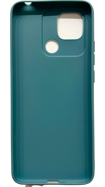 Чохол силіконовий Candy для Xiaomi Poco C40 (на поко Ц40) сіро-блакитний 086127 фото