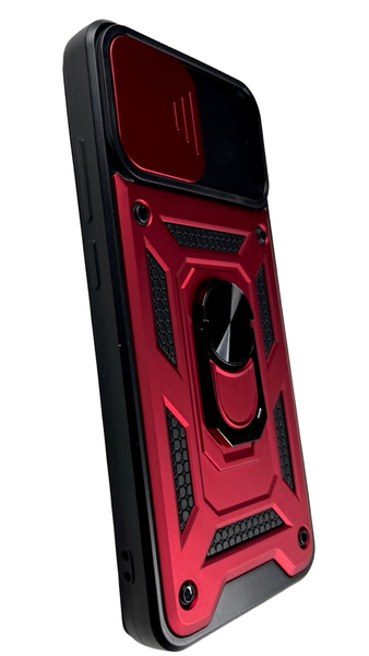 PC + TPU чохол Camshield armor на Xiaomi Redmi A1 / червоний 086927 фото