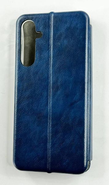 Чехол книжка Perforation book для Samsung Galaxy A35 синий 095793 фото