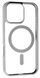 Чохол TPU+PC Color з підтримкою Magsafe для Apple iPhone 16 Pro / grey 200826 фото 1