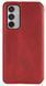 Шкіряний чохол книжка Cubic для Samsung Galaxy M35 (5G) / червоний 201309 фото 2