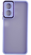 TPU чохол Luxury Metal Lens на Oppo A17K фіалковий 88446 фото 1