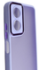 TPU чохол Luxury Metal Lens на Oppo A17K фіалковий 88446 фото 4