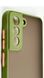 TPU чохол накладка Matte Color Case для Samsung Galaxy S21 FE світло-зелений 092207 фото 3