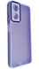 TPU чохол Luxury Metal Lens на Oppo A17K фіалковий 88446 фото 2