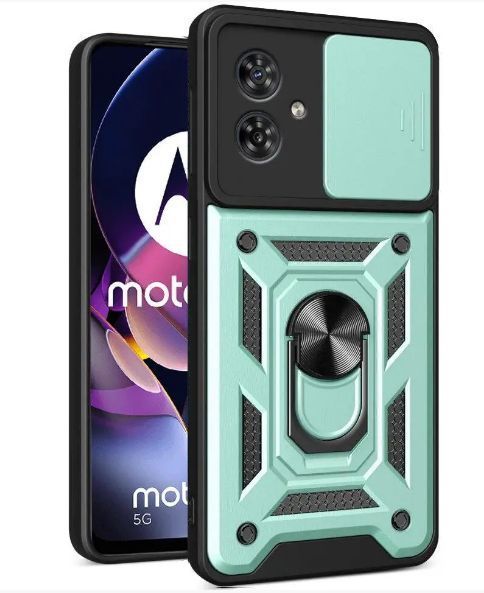 PC + TPU чохол Camshield Armor для Motorola G54 Power / зелений 202558 фото