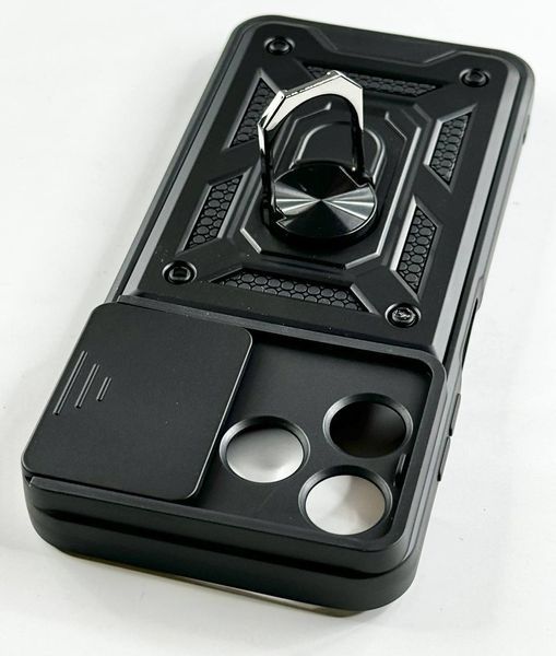 PC + TPU чохол Camshield armor для ZTE Blade V50 Design чорний 096634 фото