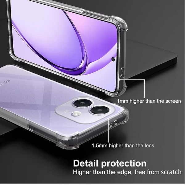 Чохол накладка WXD для OPPO A40 / прозорий 098163 фото