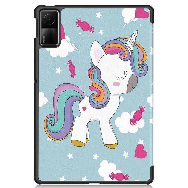 Чехол книжка Crazy Horse на Xiaomi Redmi Pad SE (11") / pony 093137 фото