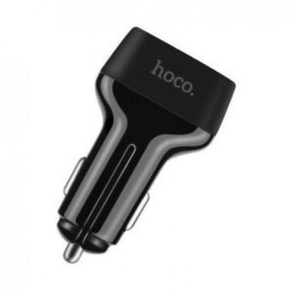 Автомобильная зарядка Hoco Z15B Kuso QC3.0 3USB черный 16393 фото