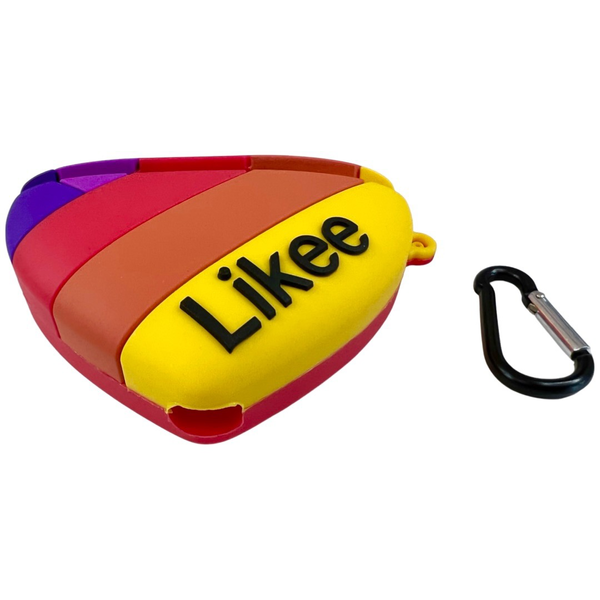 Чехол Likee на Airpods с карабином 084941 фото