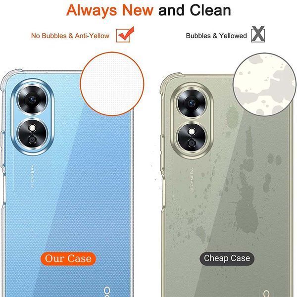 Чохол накладка WXD для OPPO A98 (5G) / прозорий 089751 фото