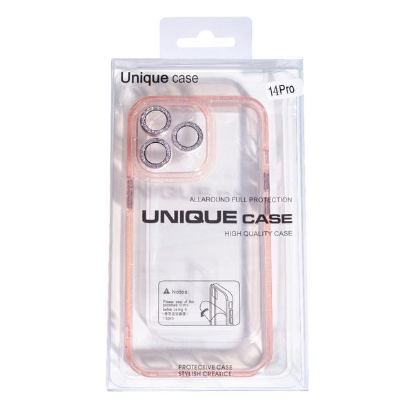 TPU чехол Brilliant на iPhone 14 Pro (на айфон 14 про) розовый 086629 фото