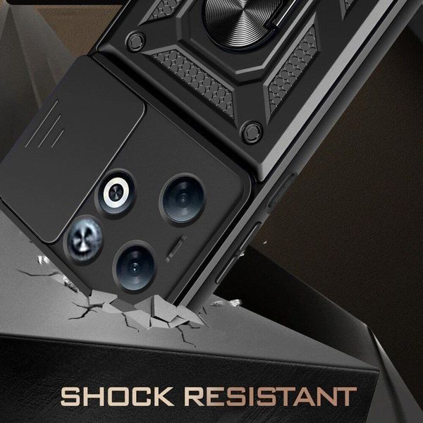 PC + TPU чехол Camshield Armor для Infinix Smart 9 (X6532) / черный 098010 фото