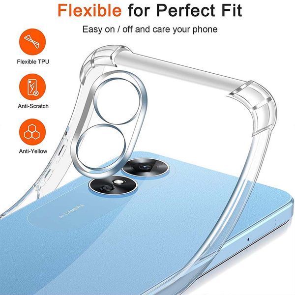 Чохол накладка WXD для OPPO A98 (5G) / прозорий 089751 фото