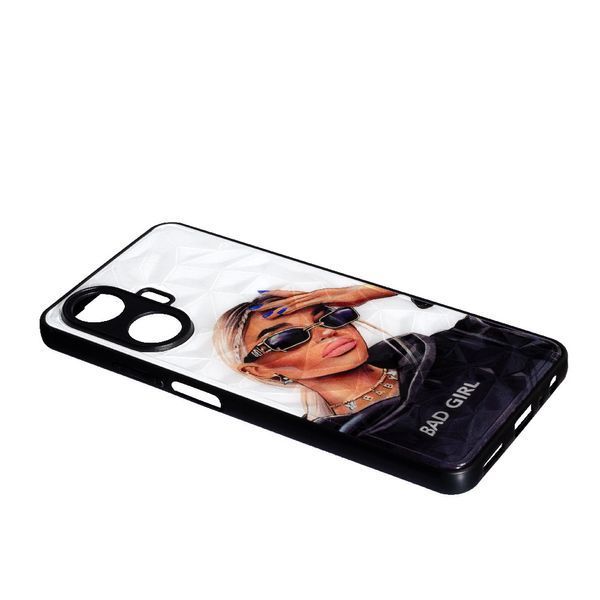 Чехол накладка New Prisma для Realme C55 Bad Girl 088746 фото