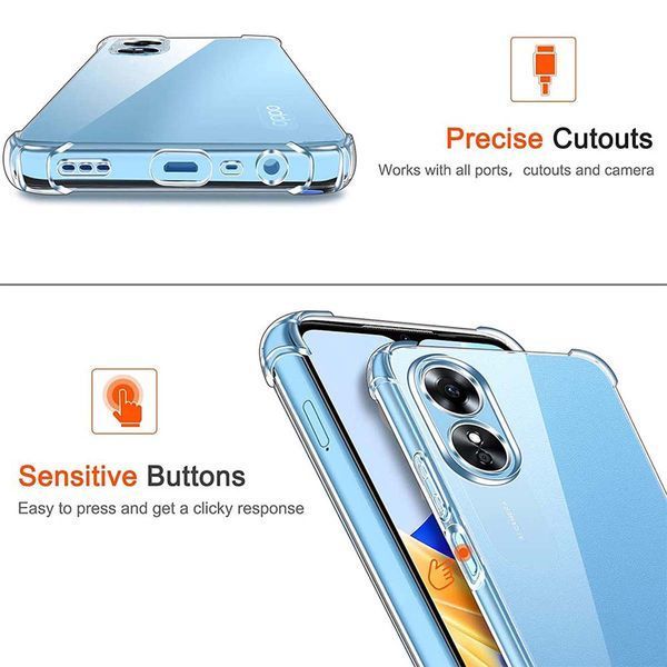 Чохол накладка WXD для OPPO A98 (5G) / прозорий 089751 фото