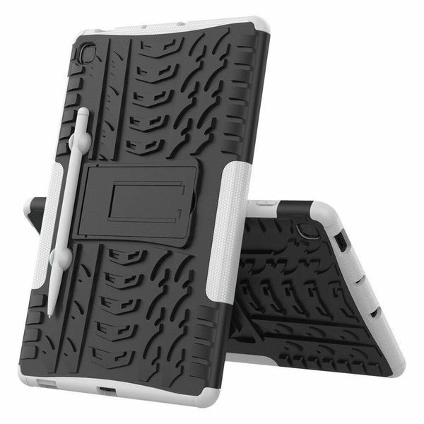 PC + TPU чехол Armor на Samsung Tab S6 Lite 10.4" белый 093359 фото