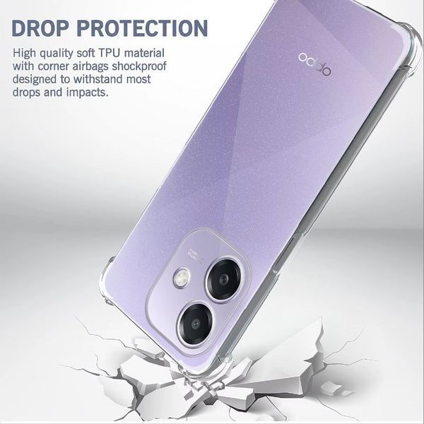 Чохол накладка WXD для OPPO A40 / прозорий 098163 фото