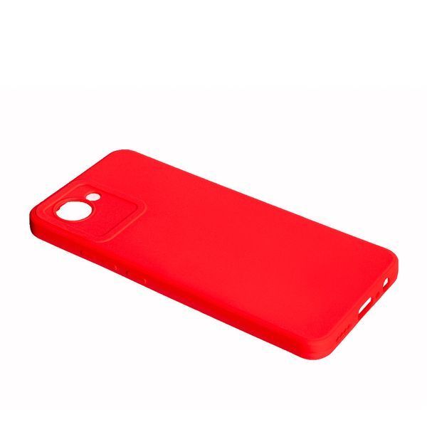 TPU чохол Smitt накладка бампер для Realme C30 (на реалі ц30) червоний 087074 фото