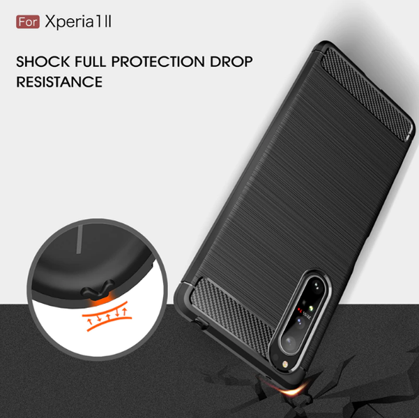 TPU чехол накладка Urban для Sony Xperia 1 II (3 цвета) 83924 фото