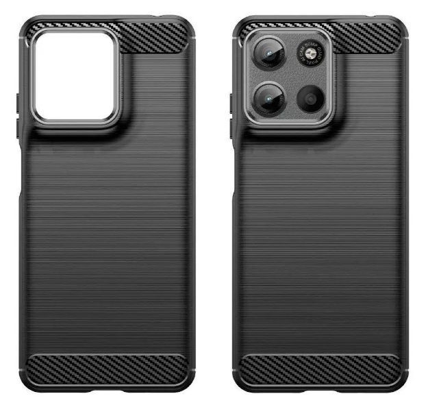 TPU чехол накладка Urban для Motorola G17 Power / черный 204699 фото