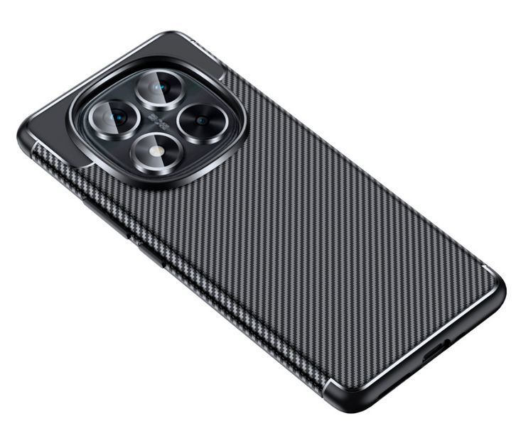 TPU чохол накладка Autofocus для Xiaomi Redmi Note 14 Pro (5G) / чорний 202076 фото