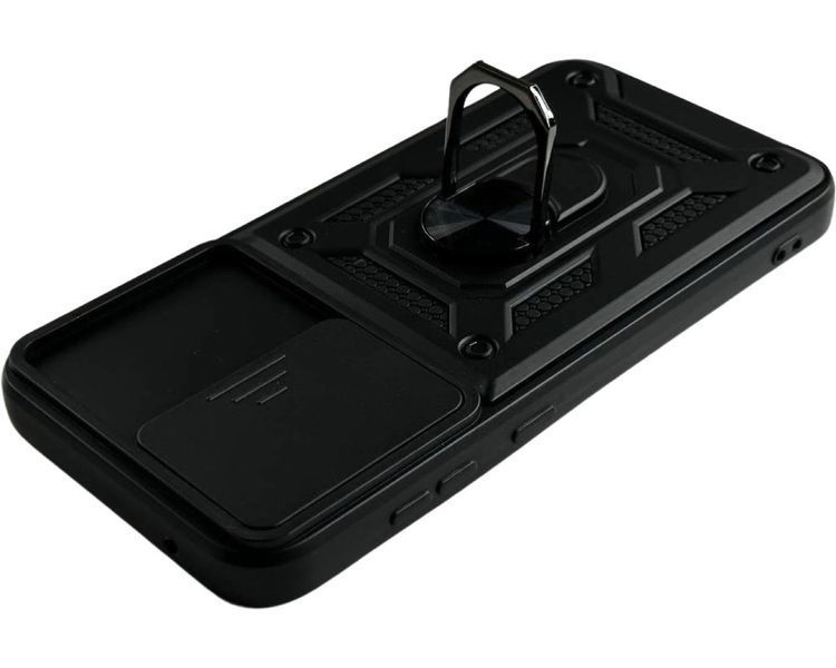 PC + TPU чохол Camshield armor для Samsung Galaxy S23 FE / чорний 093157 фото