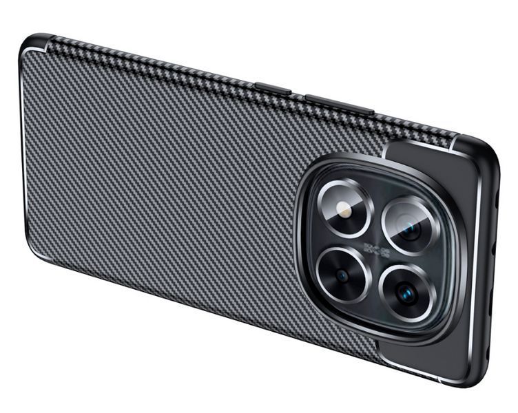 TPU чохол накладка Autofocus для Xiaomi Redmi Note 14 Pro (5G) / чорний 202076 фото