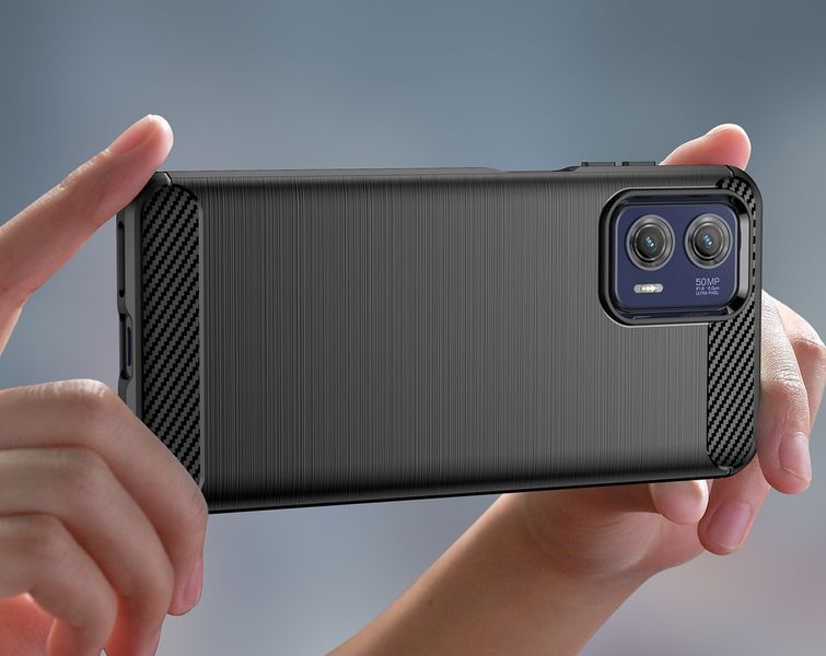 TPU чохол накладка Urban для Motorola G73 / чорний 089346 фото