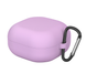 Силіконовий чохол із карабіном для Samsung Galaxy Buds 2 Pro light purple 89651 фото 1