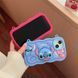 Силіконовий 3D чохол Bear lotso для iPhone 15 Pro Max / бургунді (з ремінцем) 098945 фото 8