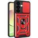 PC + TPU чехол Camshield armor для Samsung Galaxy S24 / красный 094573 фото 1
