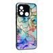 TPU чехол Marble Ultraviolet для Xiaomi Redmi 12C Light Green 088596 фото 1