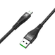 USB кабель Hoco U53 на Micro-USB (4A) черный 86323 фото 3