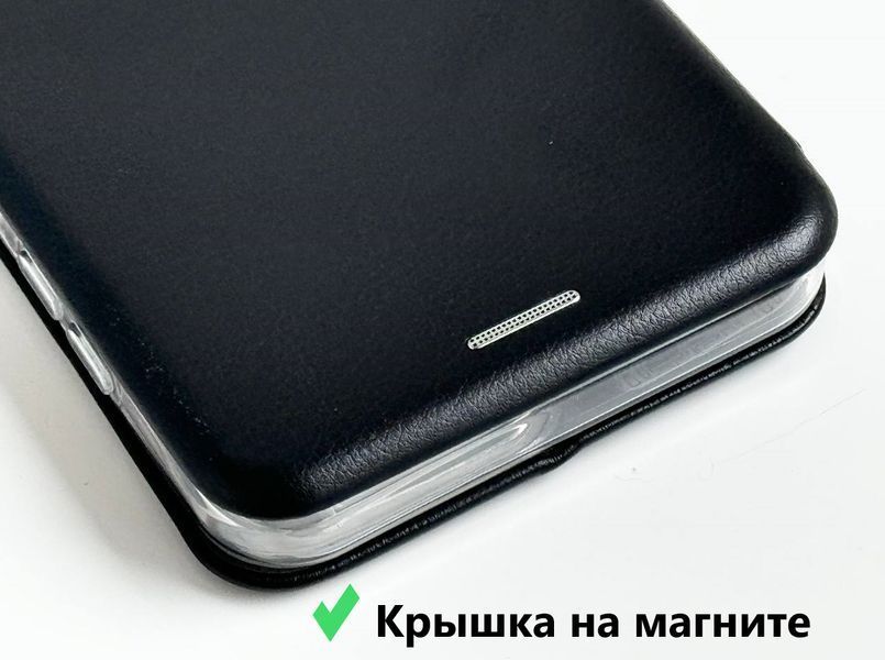 Чехол книжка Elegant book для ZTE Blade V50 Vita / черный 200013 фото