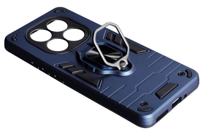 PC + TPU чехол New Transformer для Xiaomi Redmi Note 14 Pro Plus (5G) / синий 203421 фото