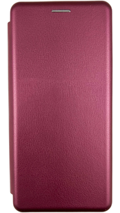 Кожаный чехол книжка Elegant на Samsung Galaxy A33 (5G) / бордовый 085400 фото