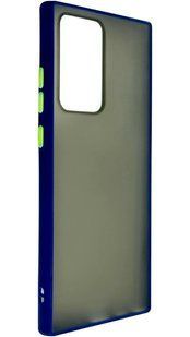 TPU чехол накладка Matte Color Case для Samsung Galaxy Note 20 Ultra синий 92258 фото