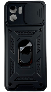 PC + TPU чохол Camshield armor на Xiaomi Redmi A1 / чорний 086928 фото