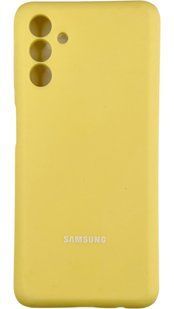 Чехол Soft touch для Samsung Galaxy A04S / желтый 087727 фото