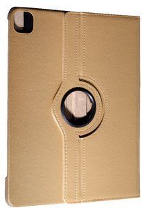 Кожаный чехол книжка 360 на Apple iPad Pro 13 2024 (13") / золотой 200050 фото