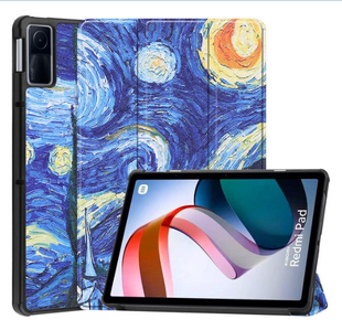 Чохол книжка Crazy Horse на Xiaomi Redmi Pad (10.61") / зоряна ніч 090247 фото
