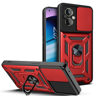 PC + TPU чехол Camshield armor для OnePlus Nord N20 (5G) / красный 090496 фото
