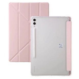 Чохол книжка Transparent Origami на Samsung Galaxy Tab S10 FE (10.9") / рожевий 099908 фото