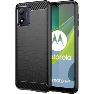TPU чехол накладка Urban для Motorola E13 / черный 89347 фото