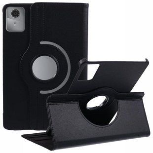 Кожаный чехол книжка 360 для Lenovo Tab M11 (11") / черный 094688 фото